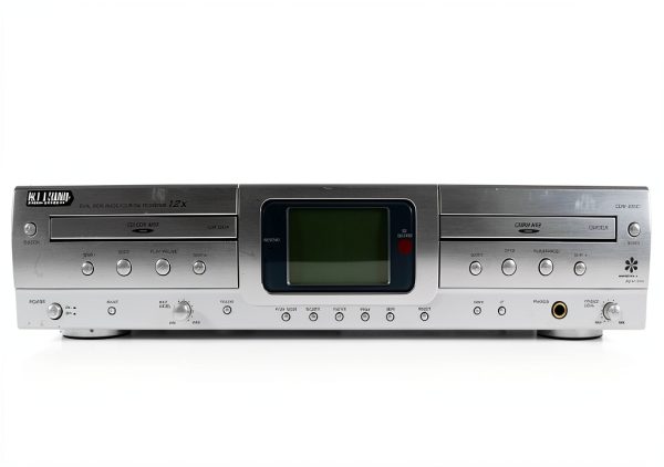 KLH CD Recorder Compact Design Durable Metal Build-0