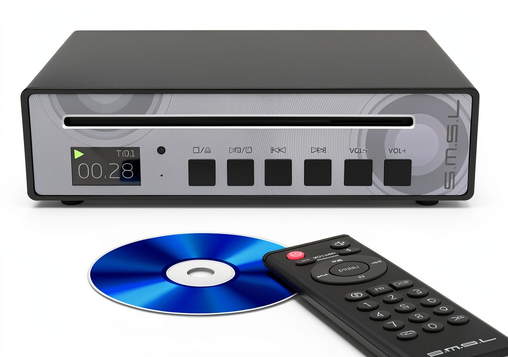 SMSL PL100 CD player with USB cable