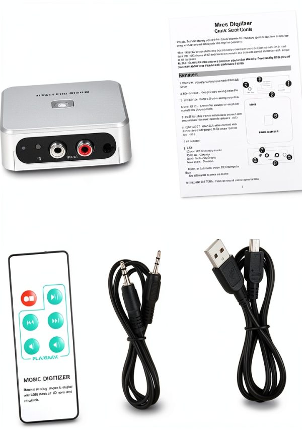 Greensen Portable CD Recorder with Remote Control for Music-0