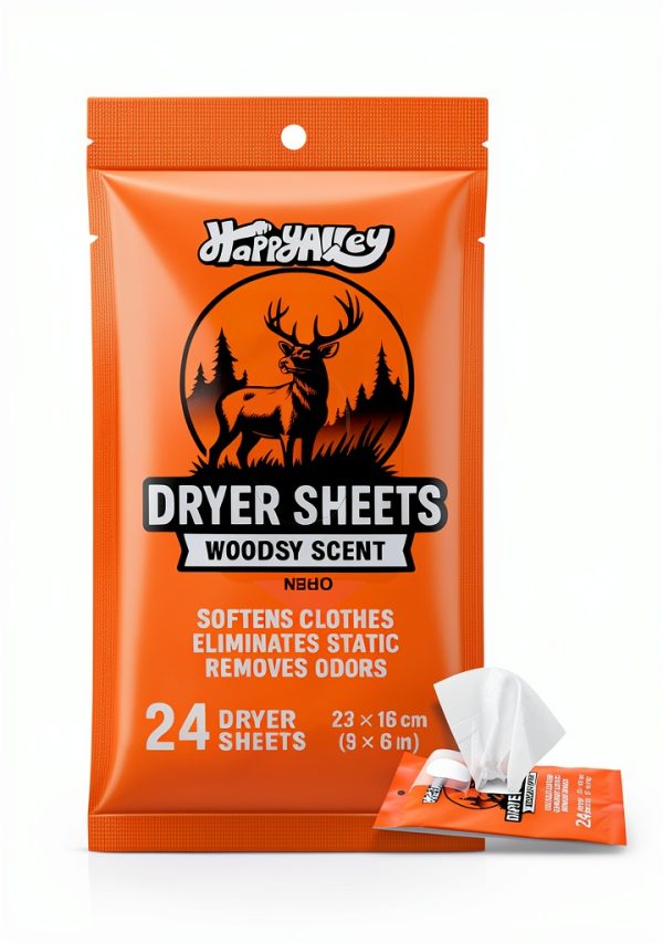 Hunting Dryer Sheets HappyAlley Non Woven Unisex-0