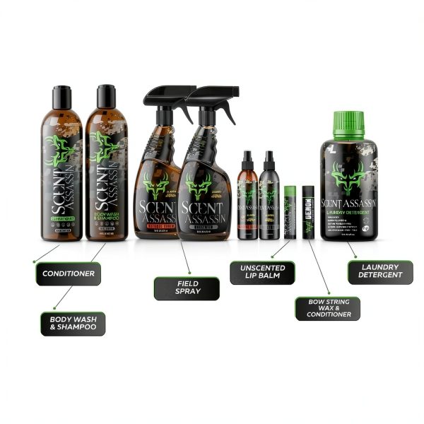 Scent Assassin Laundry Detergent JMJ Natural Unscented Hunting Cleaner-5