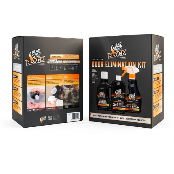 Dead Down Wind Black 3-Piece Kit – Field Spray, Body Wash, Detergent-2