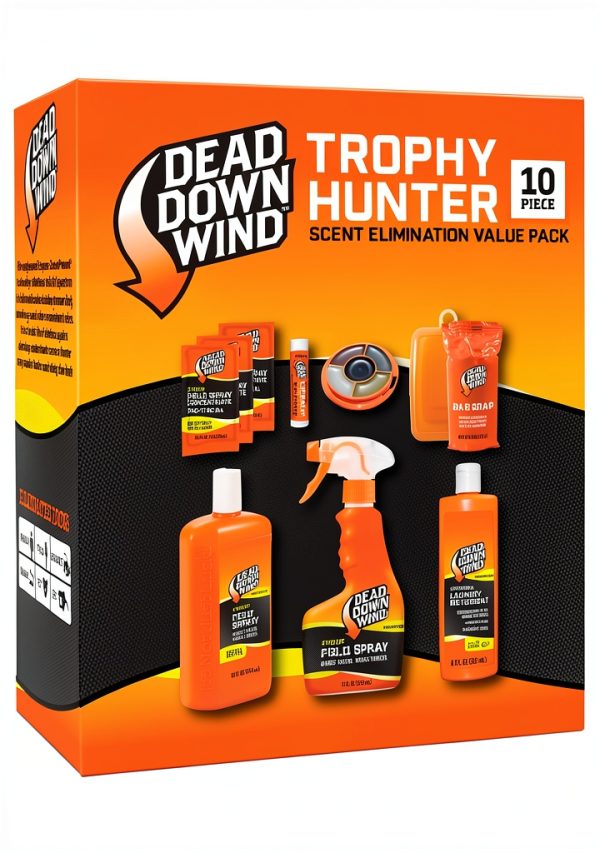 Dead Down Wind Trophy Hunter 10 Piece Orange Hunting Kit-0