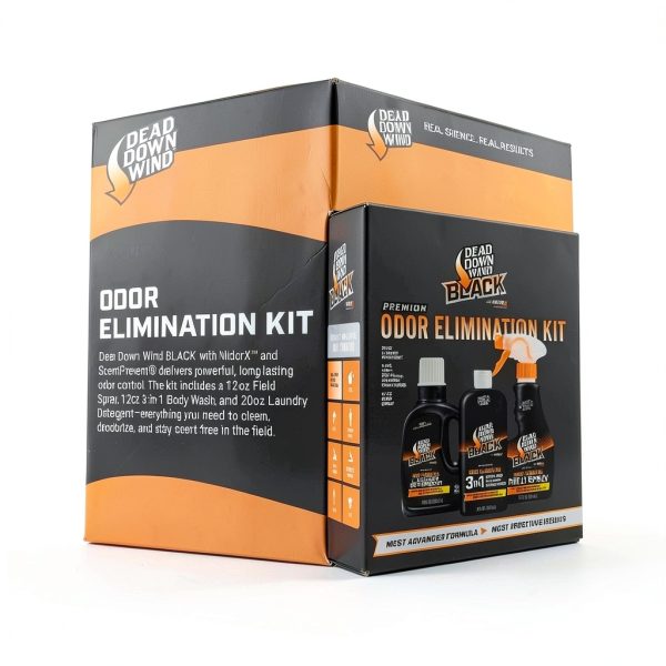 Dead Down Wind Black 3-Piece Kit – Field Spray, Body Wash, Detergent-1