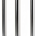 4 Pcs 3.5 Inches Door Hinge Pin Silver Stainless Steel Hinge Pins for Interior Door Security Replacement Oil Rubbed Pins Screws Interior Doors Window Security Hinges Mailbox Pin-0