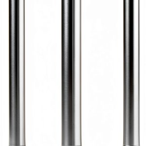 4 Pcs 3.5 Inches Door Hinge Pin Silver Stainless Steel Hinge Pins for Interior Door Security Replacement Oil Rubbed Pins Screws Interior Doors Window Security Hinges Mailbox Pin-0