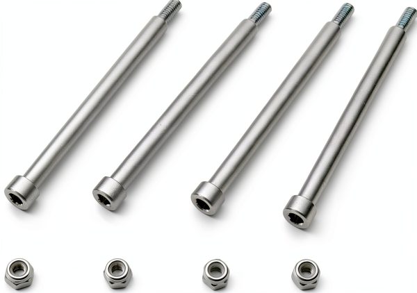 4X Threaded Hinge Pin 4x56mm for X-MAXX 8S 77086-4 XRT 8S 78086-4 Upgrade Parts-3