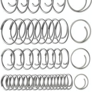 Stainless Steel Cotter Ring Kit 66pcs 5 Sizes Dunkive 316 Marine Pin-0