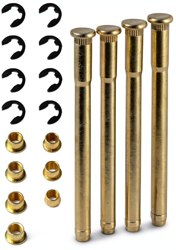 Door Hinge Pins Kit – SamWinGear Galvanized Steel 4 Count Ford F150-0