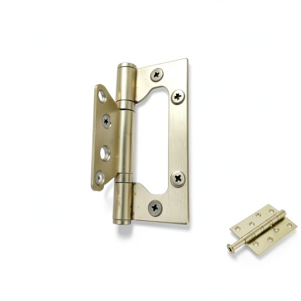 4PCS Door Hinge Pins 3.5 Inches Hinge Pin Door Interior Wood Doors Butt Hinges Rounded Corner Doors Window Hinges for Replacing Internal Safety Devices-3