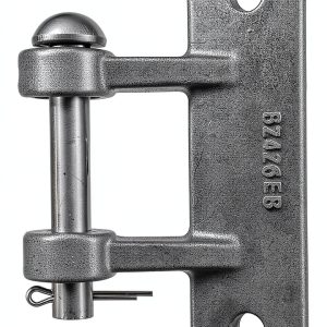 Buyers Products B2426E Forged Hinge Butt with Pin and Cotter Silver-0