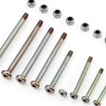 Hot Racing Hardened Chrome Steel Hinge Pin for Slash Rustler TRA 2WD-0