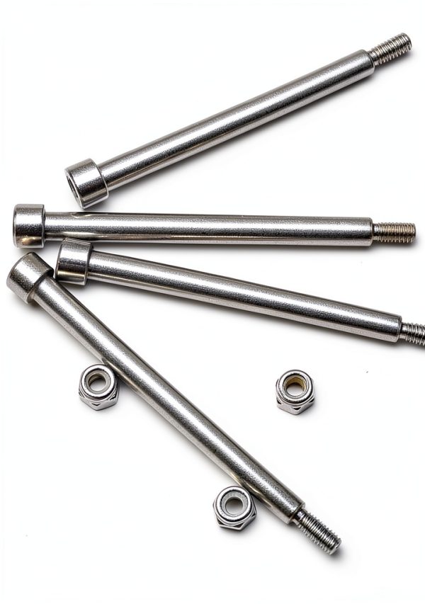 4X Threaded Hinge Pin 4x56mm for X-MAXX 8S 77086-4 XRT 8S 78086-4 Upgrade Parts-4