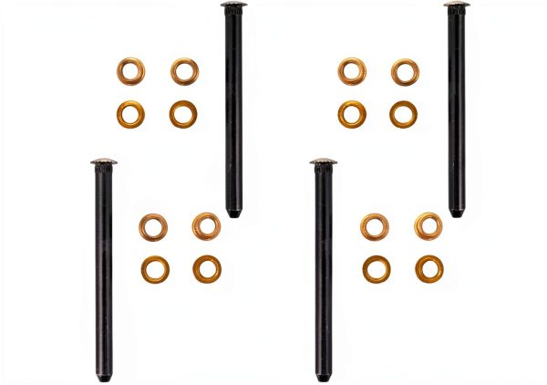 TRQ Door Hinge Pin & Bushings 4 Kits for GM New-0