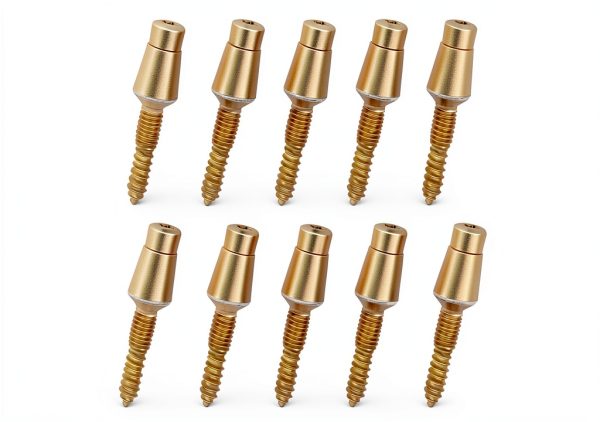Door Hinge Security Screws Honkador Pin 1.75" Cinnamon 10‑Pack-0