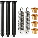 Door Hinge Pin and Bushing Repair Kit Mievlyo for Chevy GMC 1955-1959-0