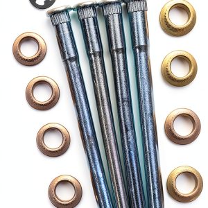 93356553 for Chevy S10 Door Hinge Pin and Bushing Repair Kit Chevrolet Blazer GMC S15 Sonoma Jimmy Bravada Pickup 1994 1995 1996 1997 1998 1999 2000 2001 2002 2003 2004 94-20 01 02 03 04 703-265 16PCS-0