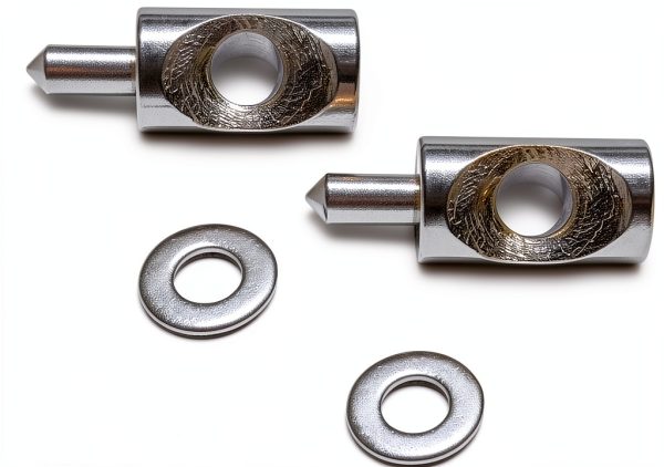 Gordon Glass® Shower Door Stainless Steel Hinge Pin 5/16" Dia. and Washer for Continuous Hinge Framed Shower Enclosure-0